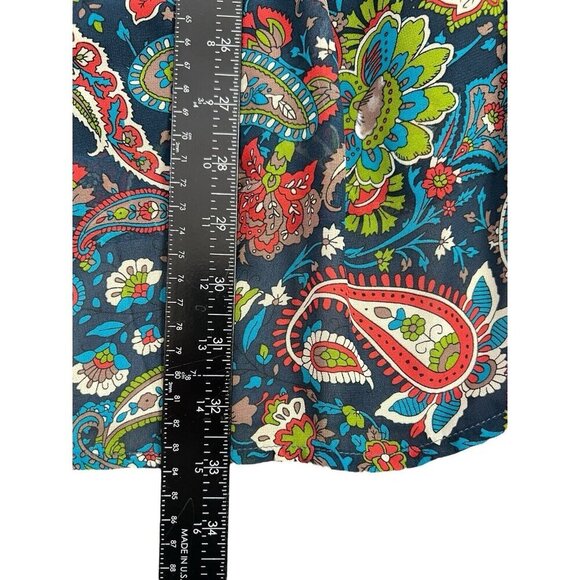 Flying Tomato Dress Womens Large Colorful Paisley Embroidered Bohemian Festival - Picture 11 of 11